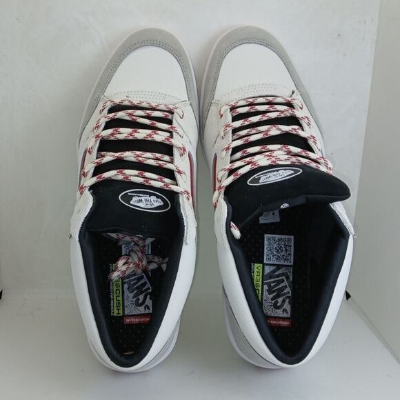 Vans SK8 Zanba Mid Mens New w/Tags White w/Gray/Red Accents Sneakers - Size 13 main image 3